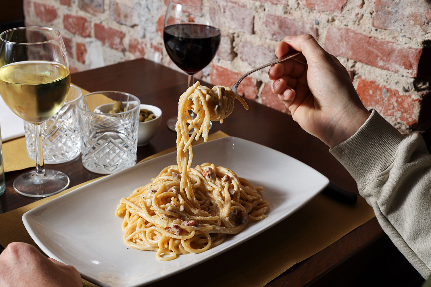 Carbonara Pasta Ristorante da Oscar